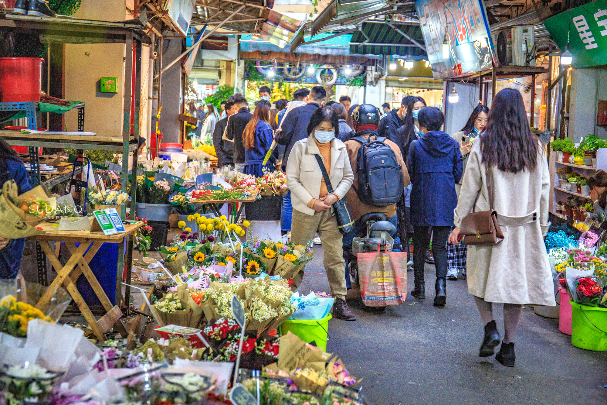 武汉铁机路花市,武汉解放公园花市