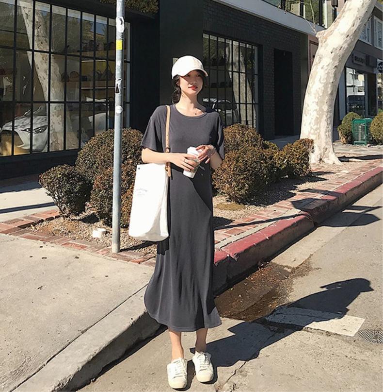 魅力网红连衣裙，显知性优雅，打造夏日迷人“砍男装”