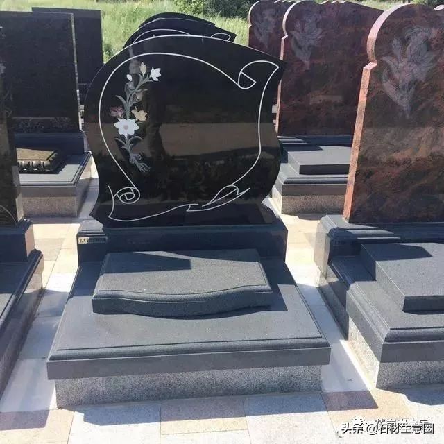 墓碑石材产地及价格,100种墓碑图片