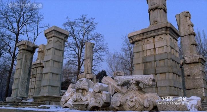 圆明园从以前到现在的视频,圆明园昔日的辉煌和如今的模样