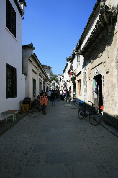 月沼在什么地方,宏村古镇月沼