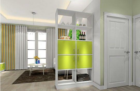 客厅屏风正对门怎么设计,客厅屏风柜设计简约