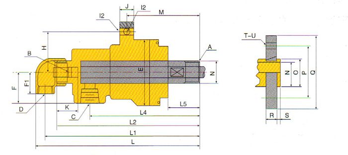 QRS-X型旋转接头