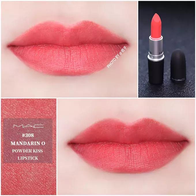 mac口红rubywoo和迪奥999哑光,测评mac口红
