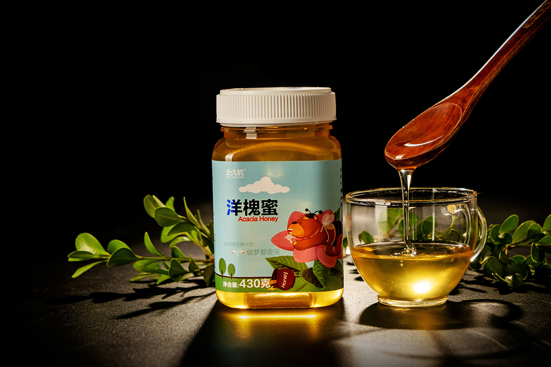 北大荒蜂蜜椴树雪蜜结晶,北大荒蜂蜜