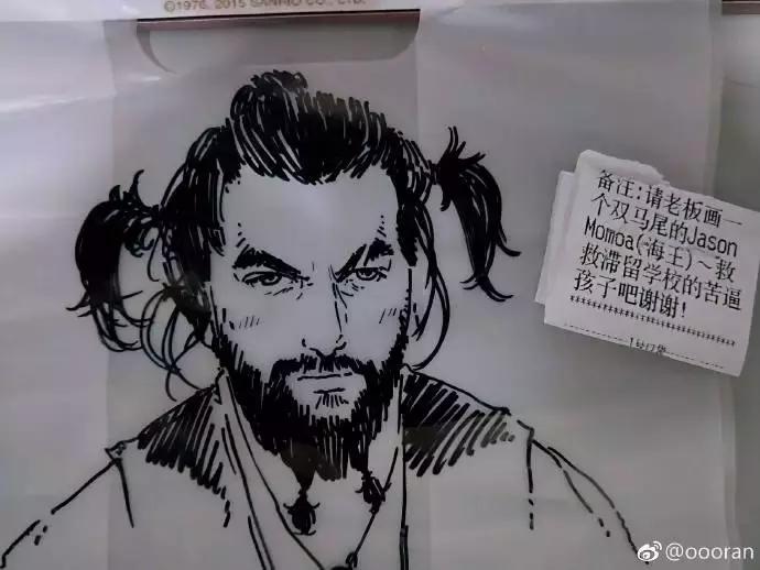 外卖小哥无所不能画画,外卖小哥手绘火了