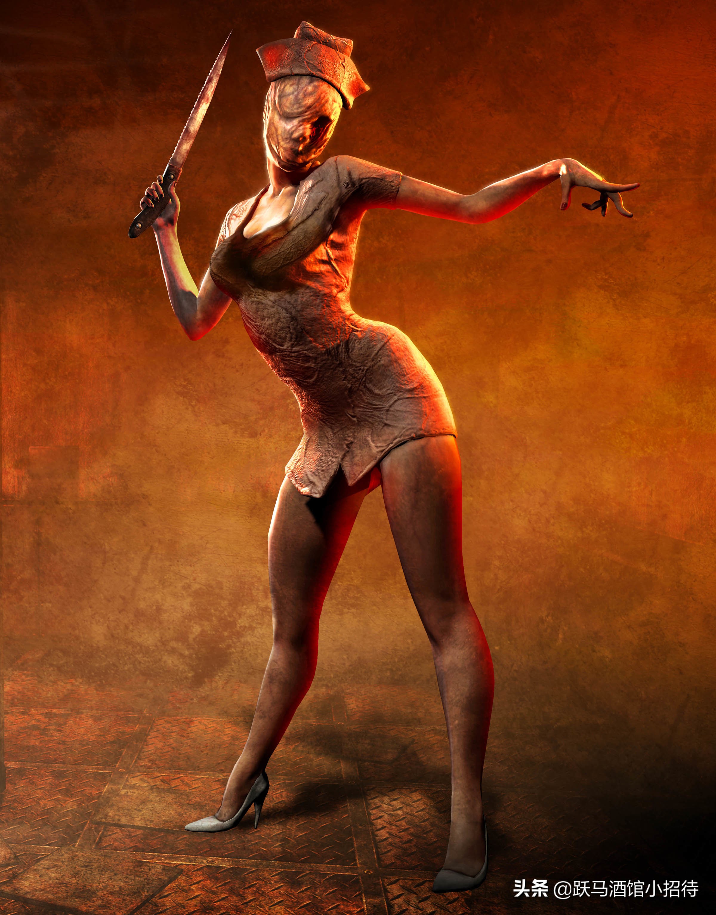 寂静岭护士真实样子,cos寂静岭护士第一人称视角