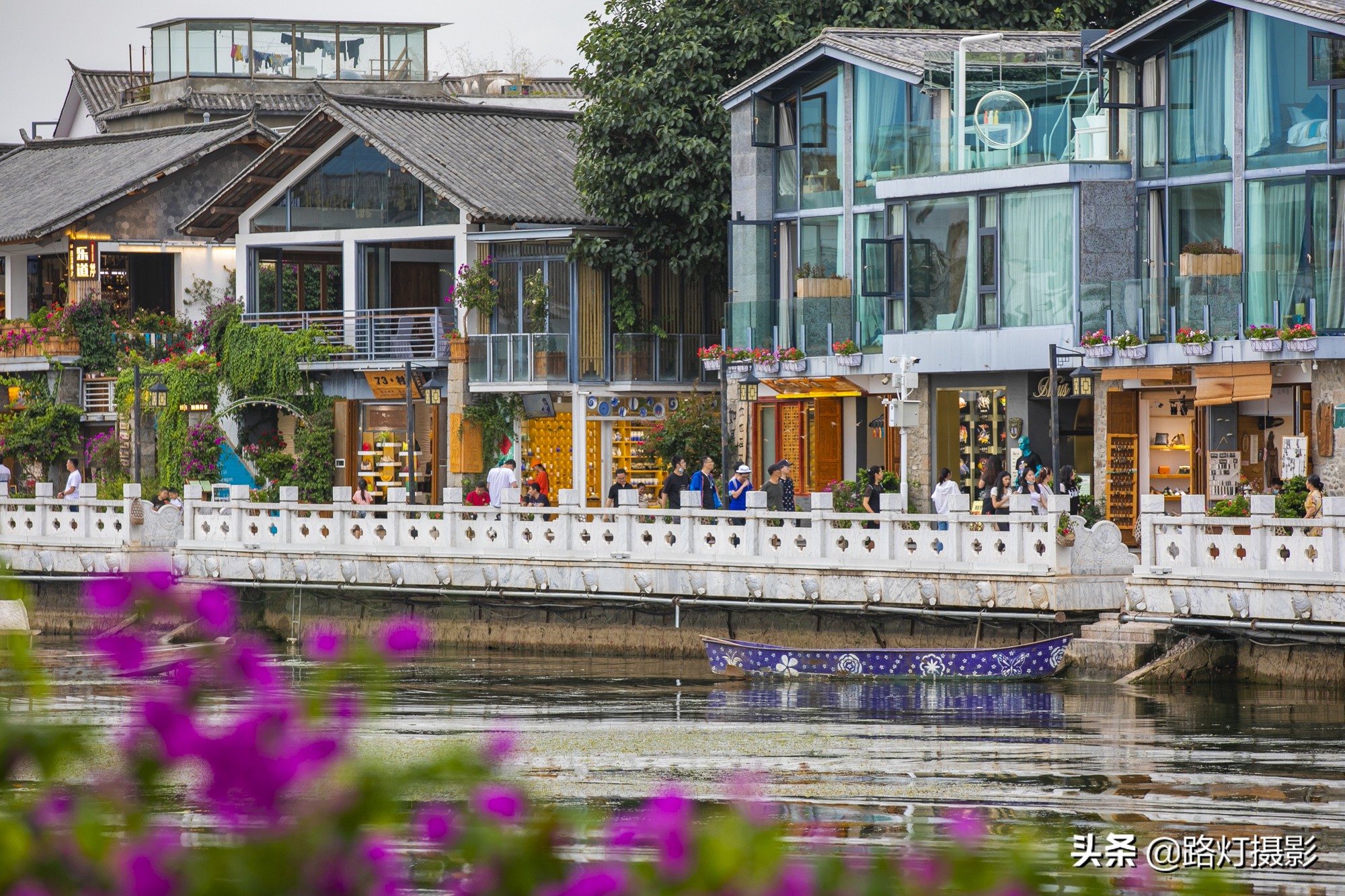 双廊古镇杨丽萍太阳宫夜景,杨丽萍住的双廊古镇