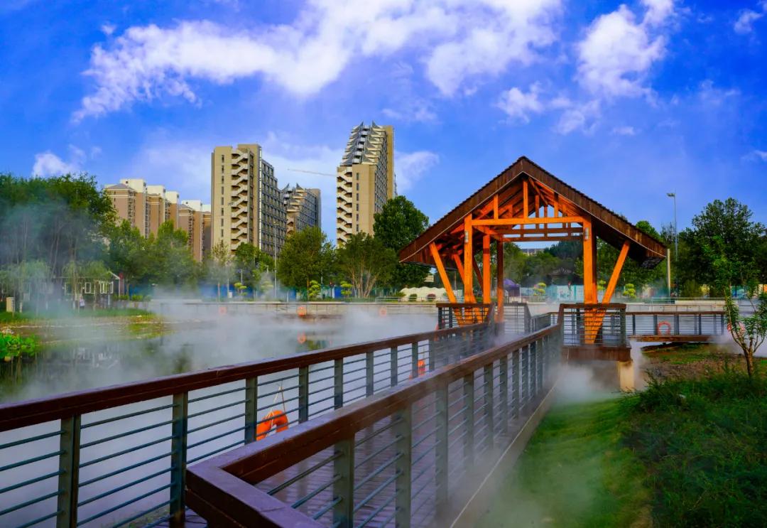 顺义公园健康步道效果图,顺义公园健康步道翻新