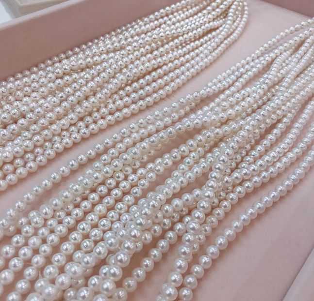 美丽优雅的日本珍珠,日本复古珍珠