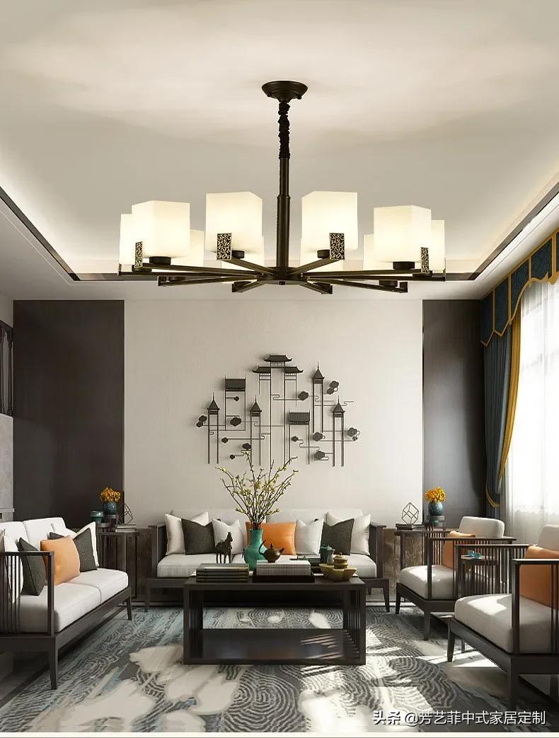 中式空间灯布置,中式空间如何营造高级感