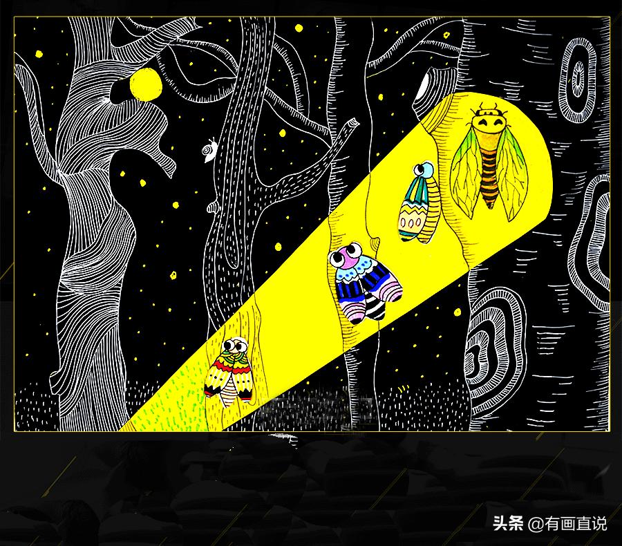 儿童创意画9-12岁,儿童创意画7-8岁创意画入门教程