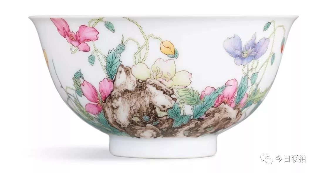 苏富比2018年拍卖乾隆珐琅彩宫碗,2018年拍卖的乾隆炉钧釉瓷器