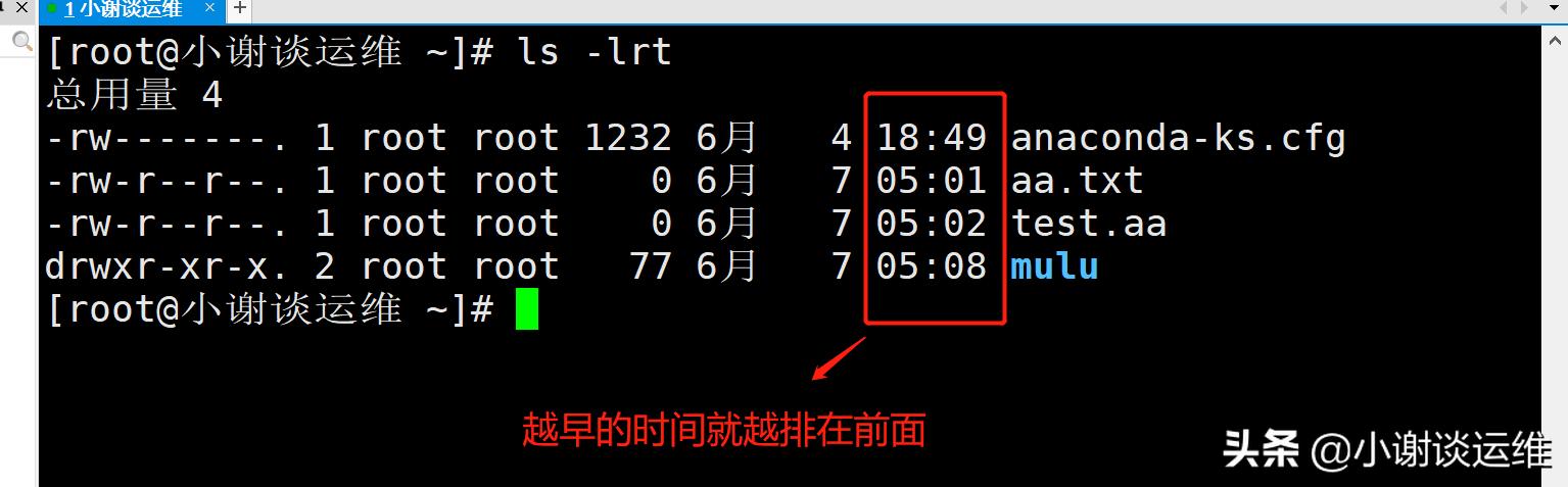 云计算自动化运维之Linux-ls命令详解