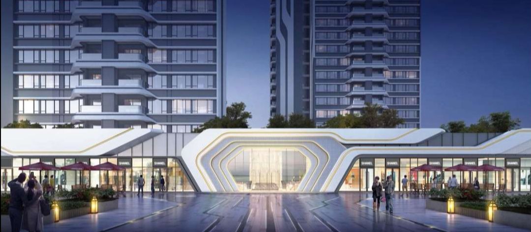 珠海前海后花园别墅,中海星筑97平户型图