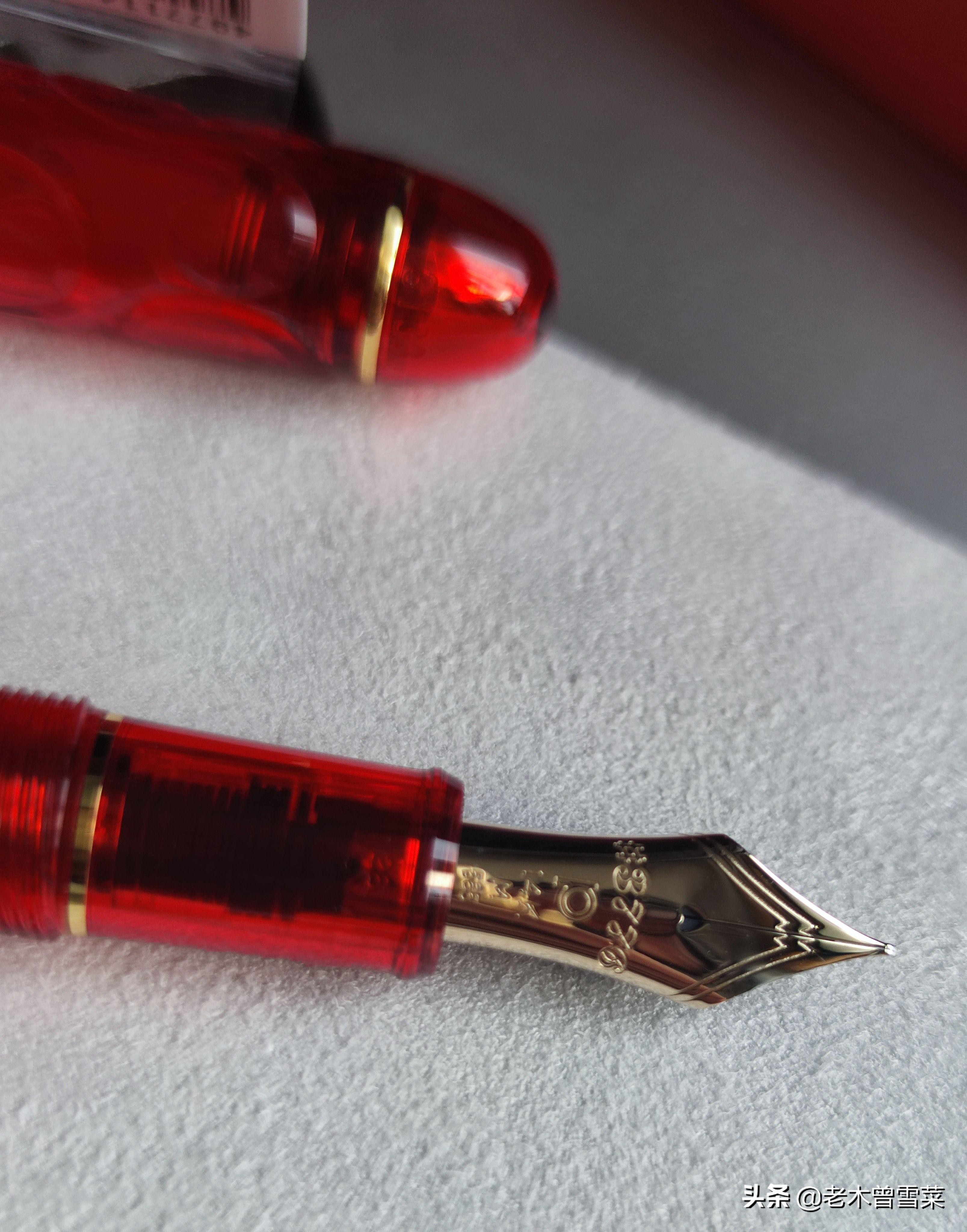 富士旬景收尾~白金3776锦秋限定钢笔分享