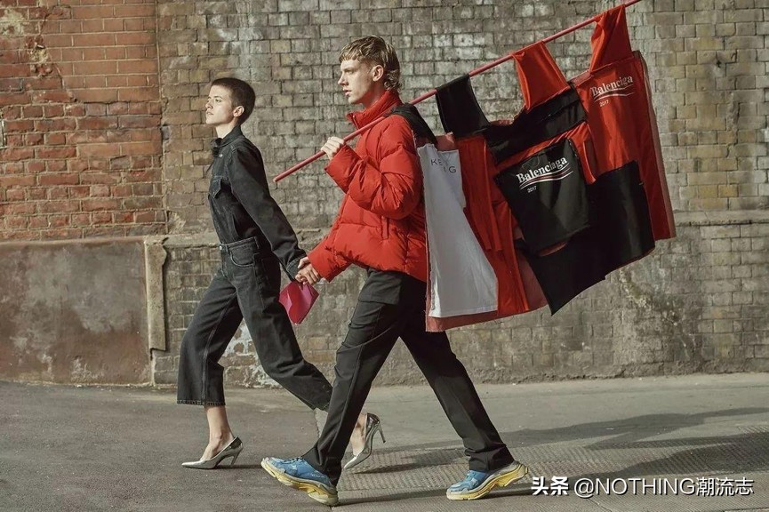 老爹鞋两根鞋带怎么穿,老爹鞋如何穿好看