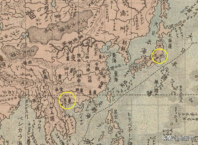 东京不在日本？日本古地图中暗藏密码，中国人却能一眼明白