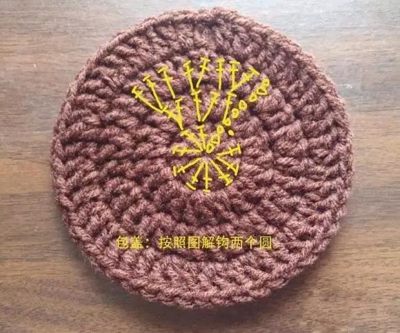 钩编精美双肩包教程图片,钩编可爱束口袋式双肩包