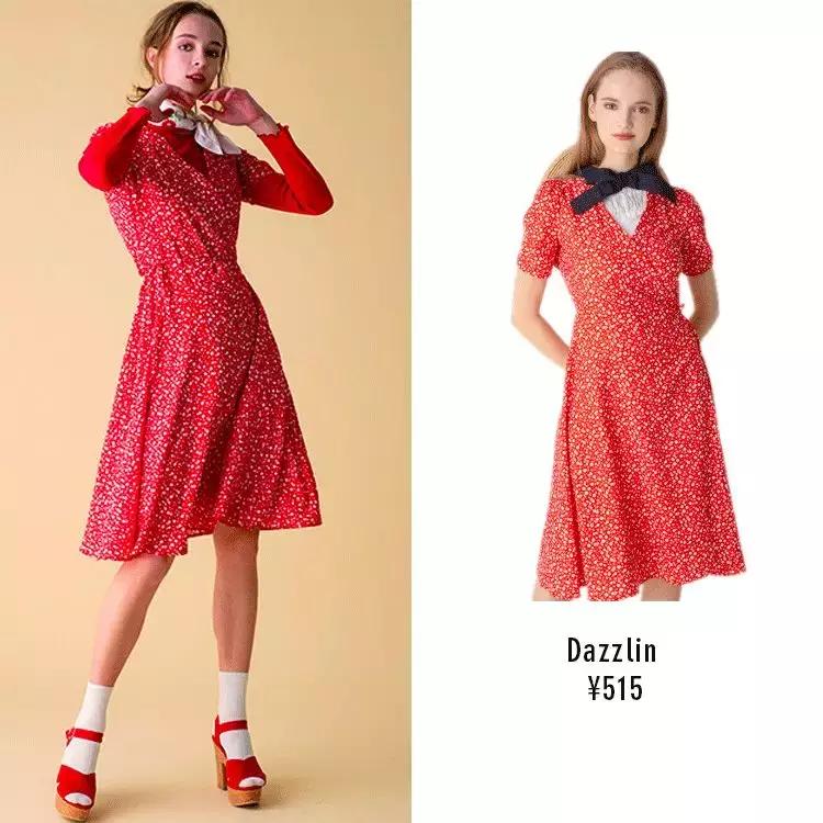 春装连衣裙新款印花蕾丝时尚元素,正品春装宽松蕾丝裙