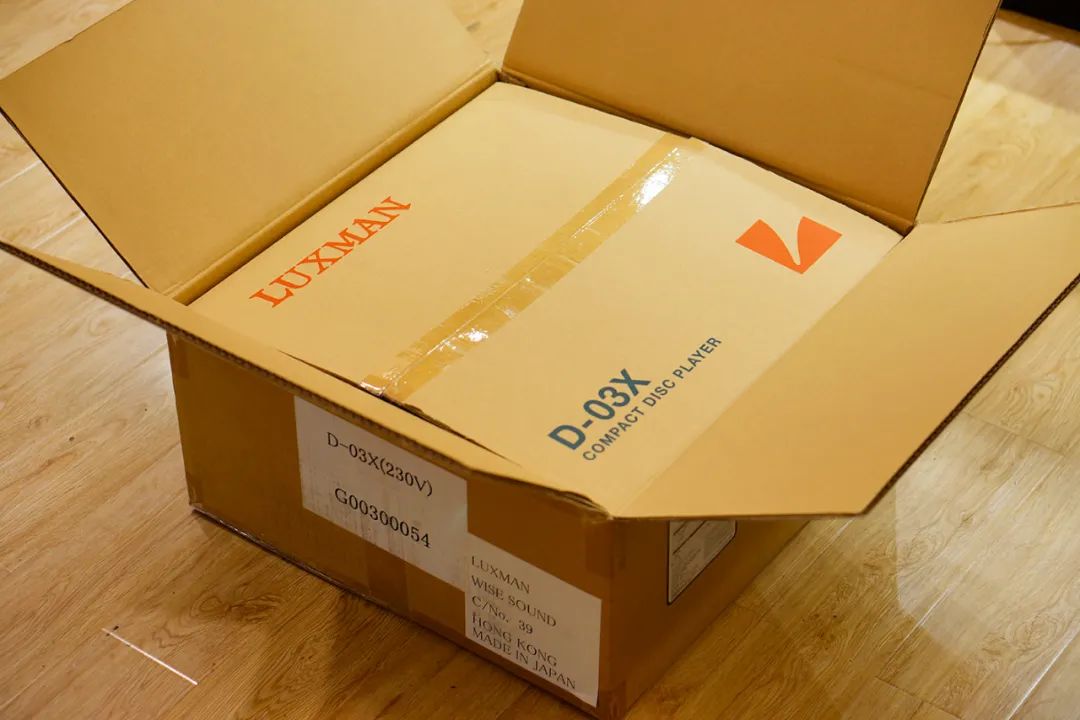 开箱篇—LUXMAN力仕D-03XCD/串流解码*放播**器