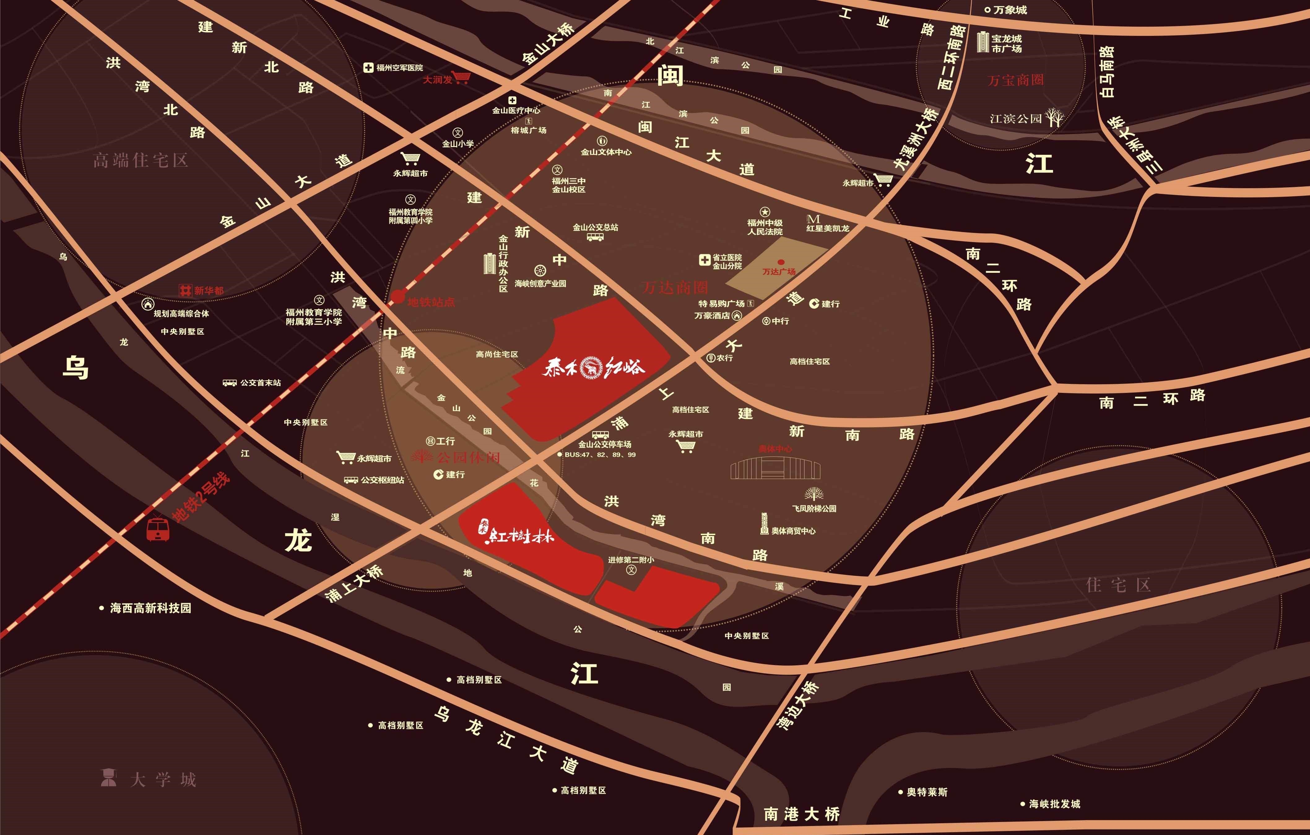仓山金山万达,仓山区泰禾红峪房源信息