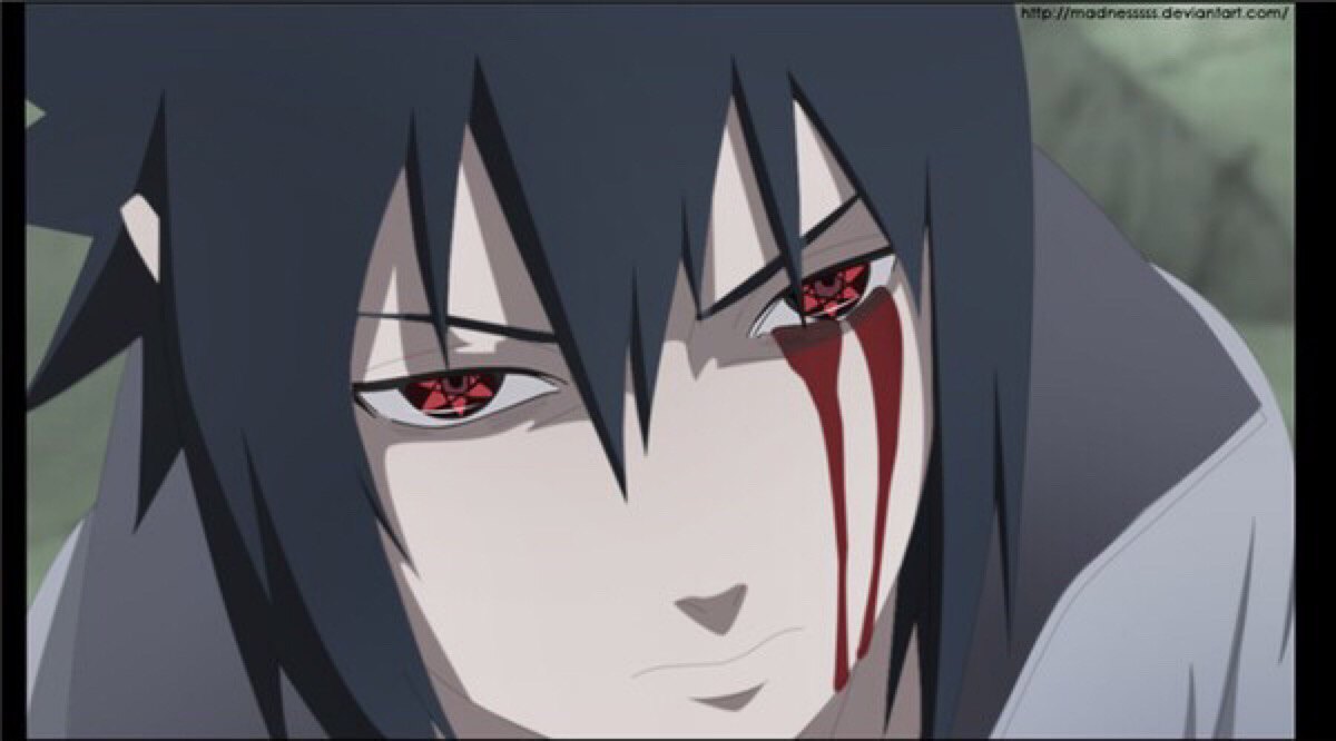 佐助前期写轮眼,小鸣人看见长大后的佐助写轮眼