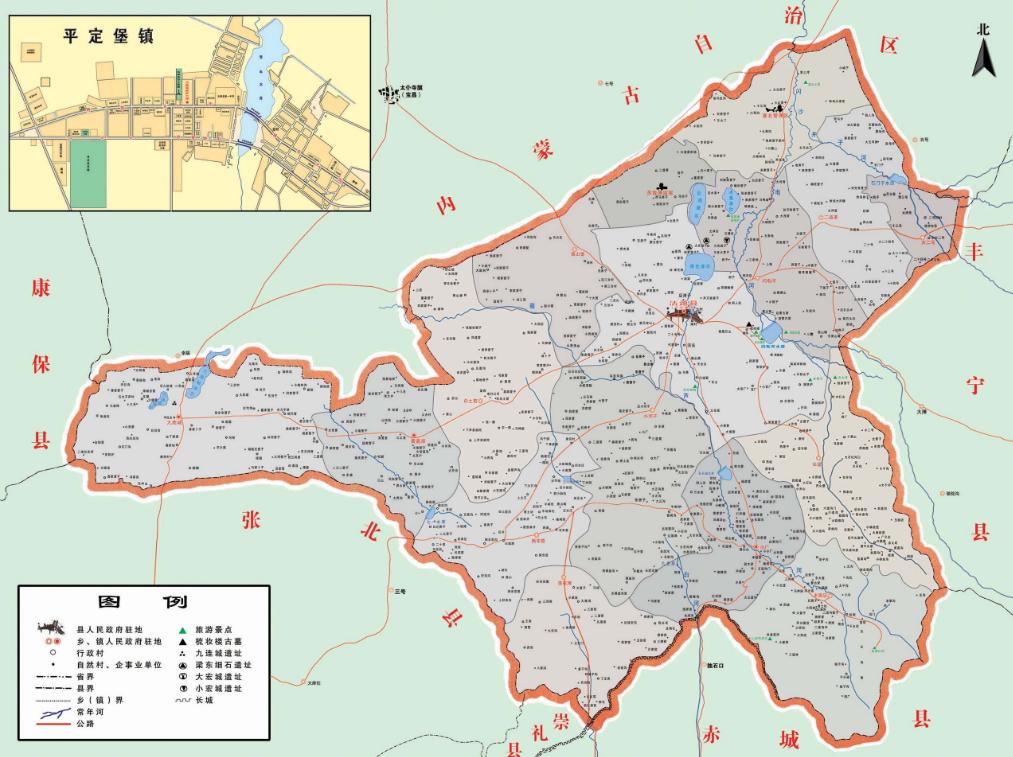 河北省张家口康保县,张北沽源县