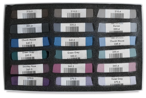 色粉笔调色技巧和方法,色粉笔画完怎么保管