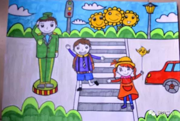 崇法守纪在童心——武穴二小“扫黑除恶”安全主题征文、书画比赛揭晓