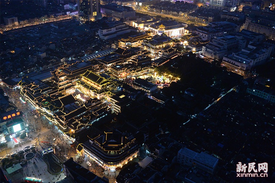 上海古豫园遗址,豫园商城的建筑年代