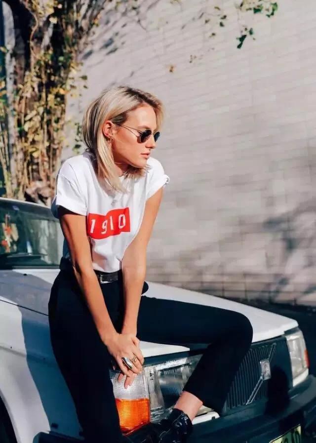 可盐可甜短发女生超a系穿搭,韩系风可盐可甜短发超美造型