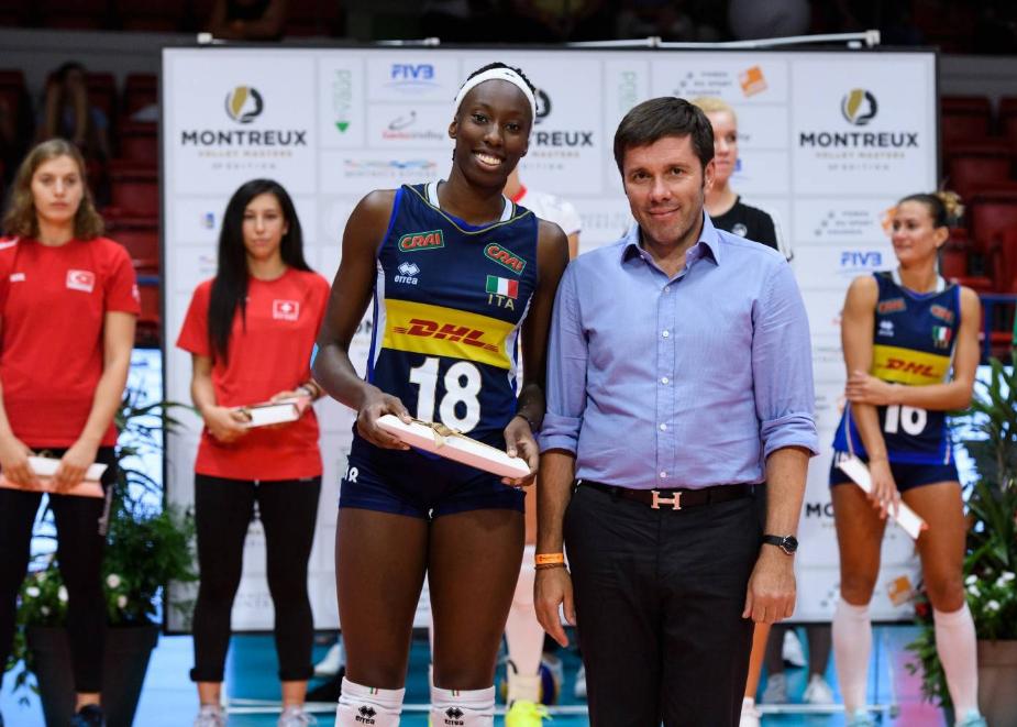 女排埃格努个人集锦,世界女排第一主攻埃格努