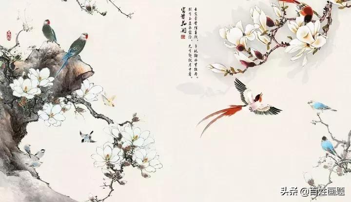 工笔画五种常用色,国画5大技法