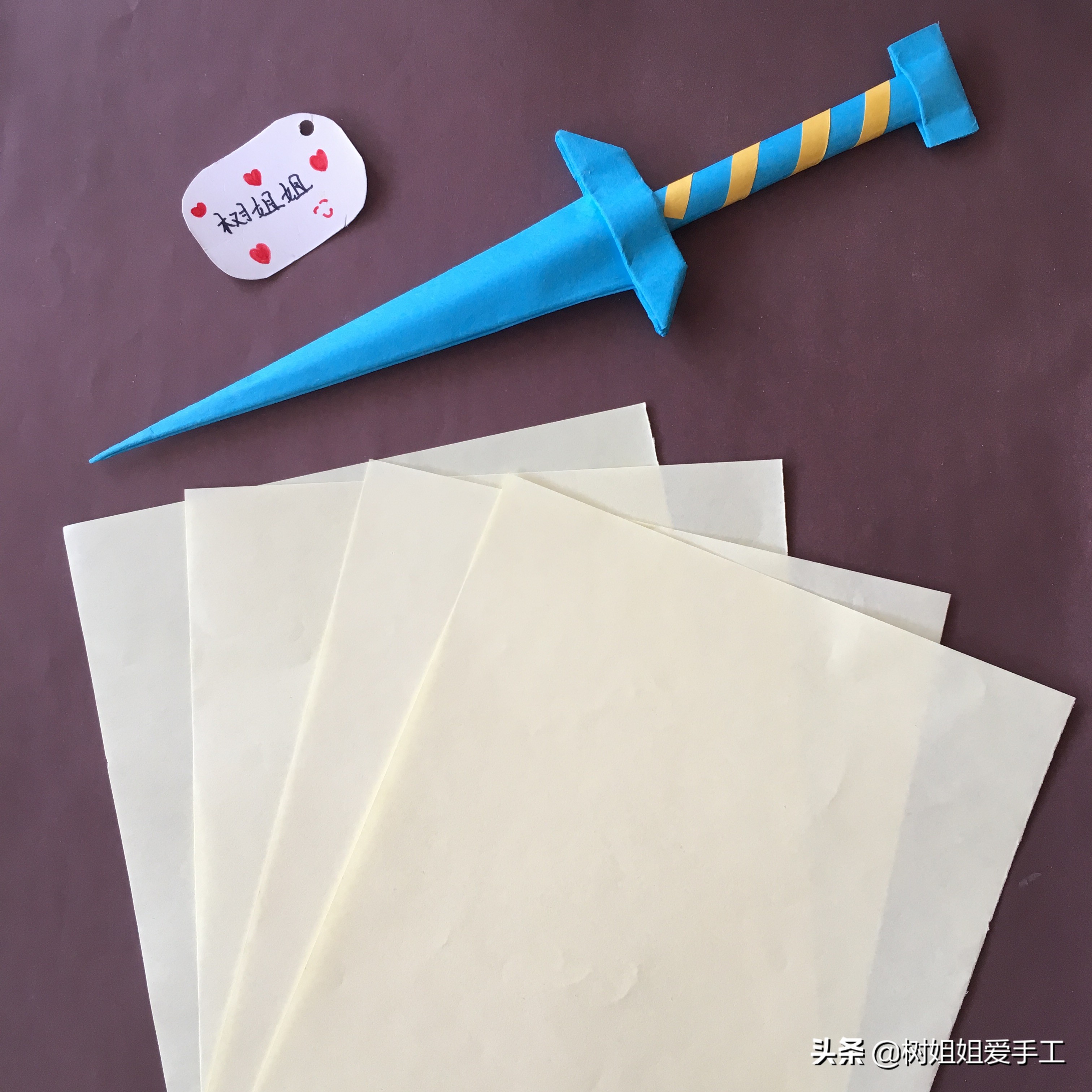 儿童折纸兵器教学,折纸兵器大全简单又漂亮