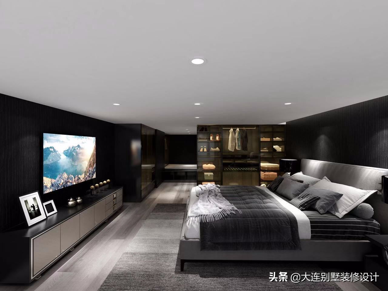 大连40平米跃层装修效果图,大连菁英汇公寓