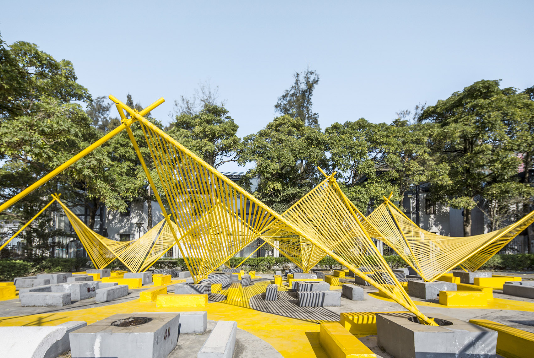 “篝火”空间装置，深圳/MAT超级建筑事务所