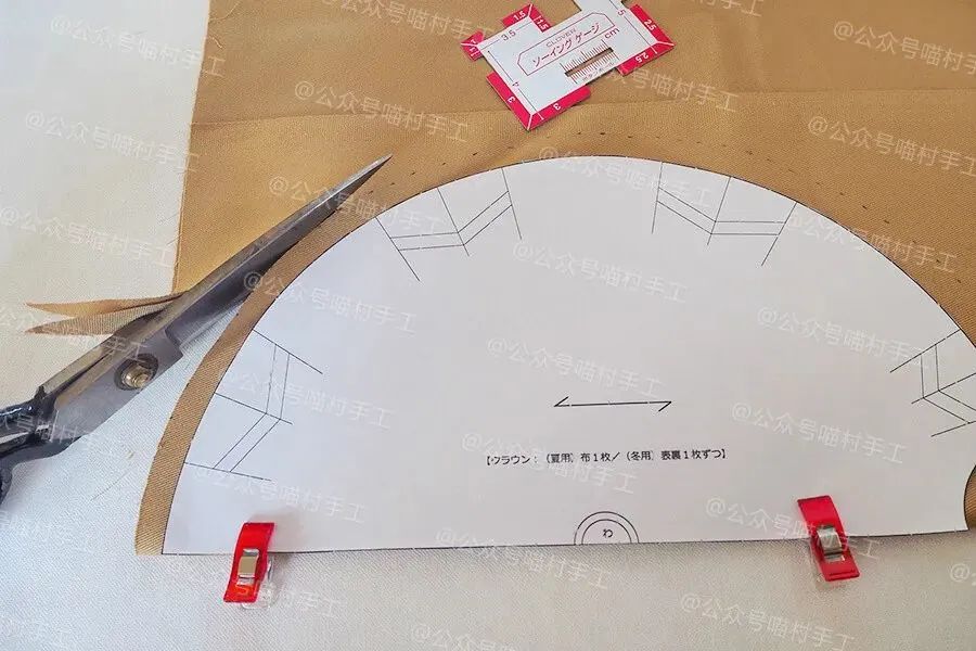 儿童贝雷帽的制作与裁剪图,英式报童帽制作方法