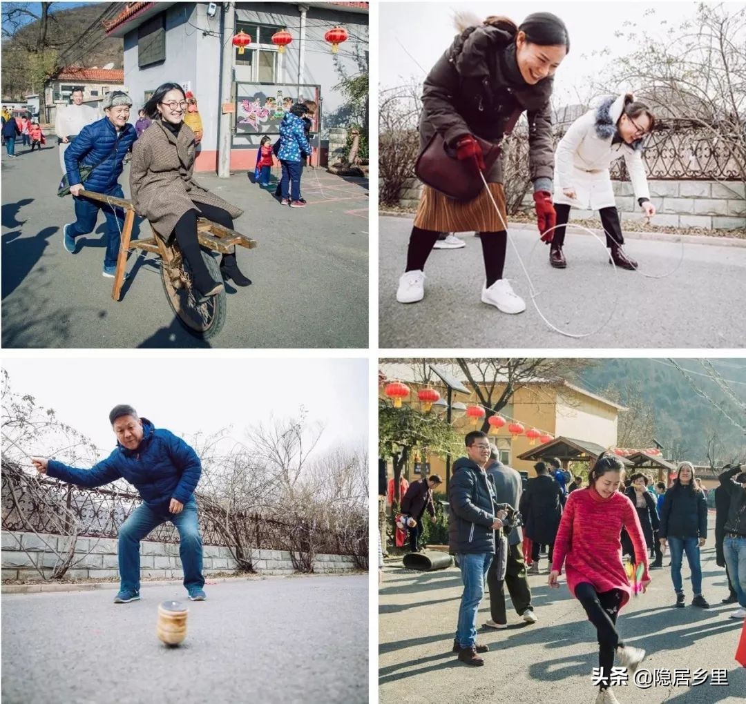 看皮影大戏逛美食大集,农村看大戏赶大集