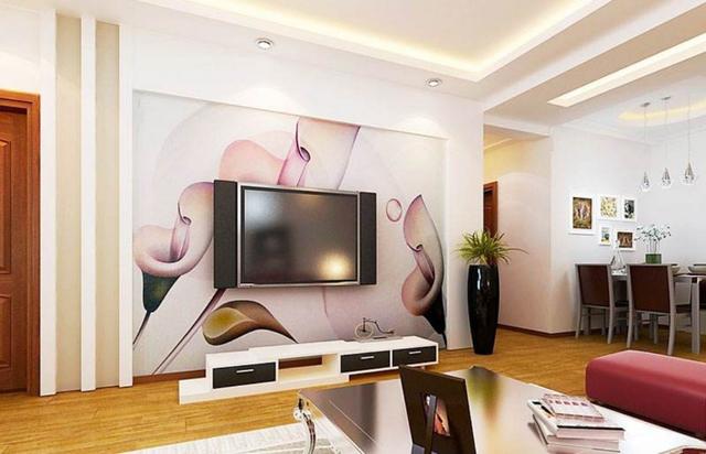 背景墙怎么装修才不占空间,背景墙怎样装实用又好看