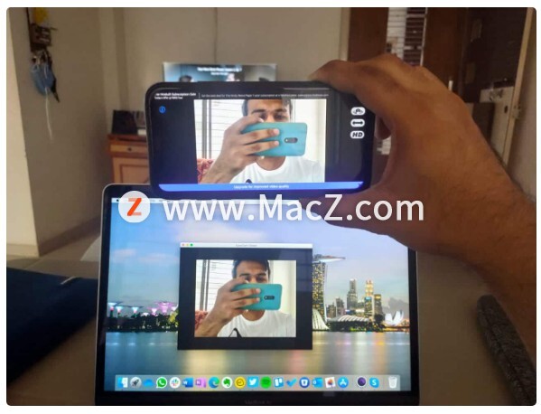 如何用iphone当mac摄像头,如何把iphone当mac的摄像头