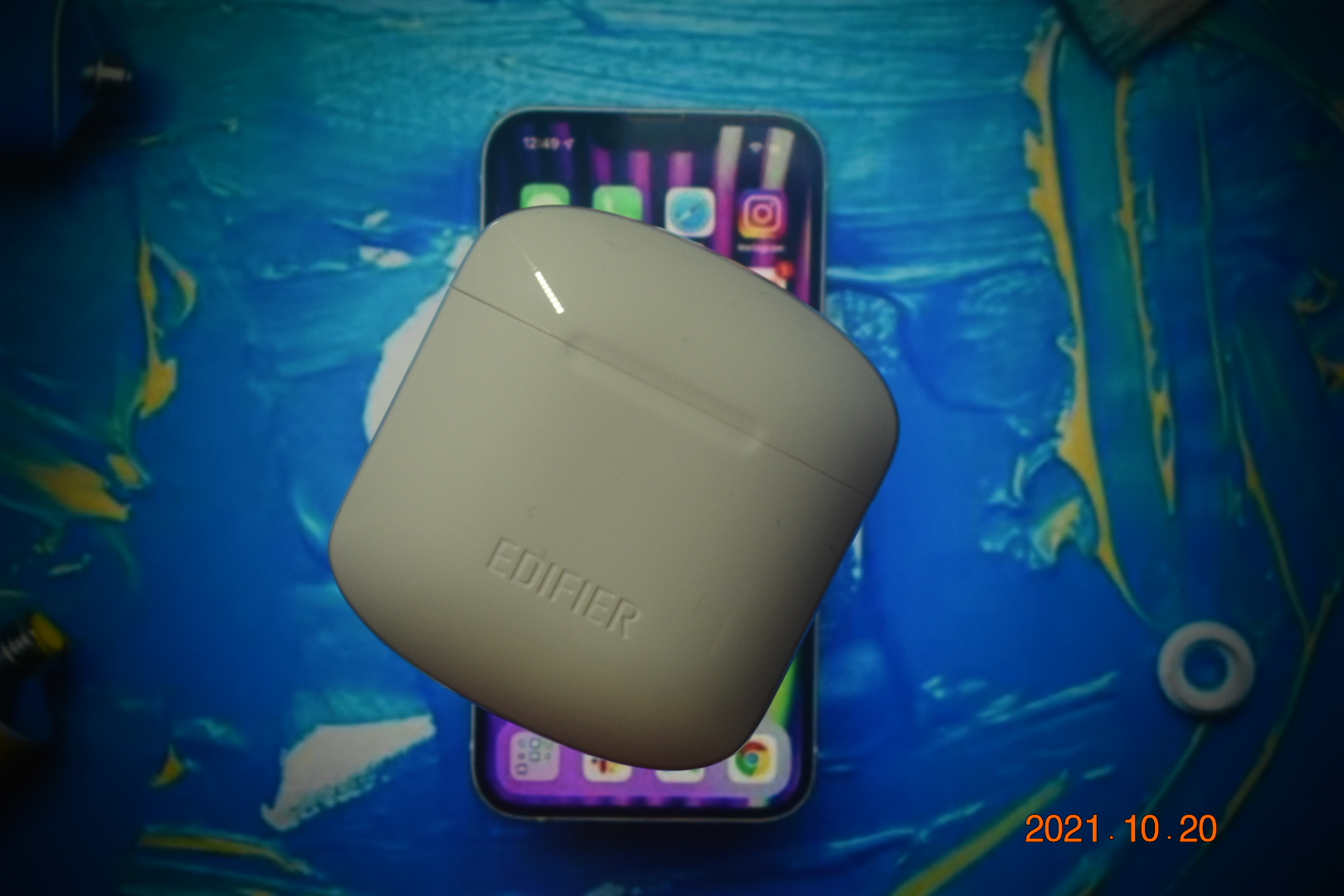 测试耳机lollipodspro,漫步者lollipods蓝牙耳机防水测试