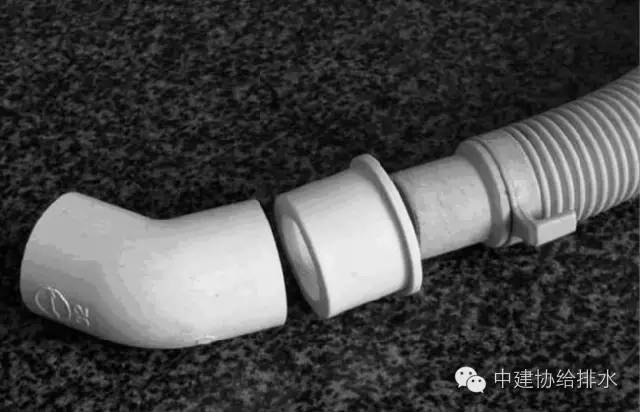 厨房洗菜盆下水管和排水管道连接,厨房洗菜池下水管安装视频教程