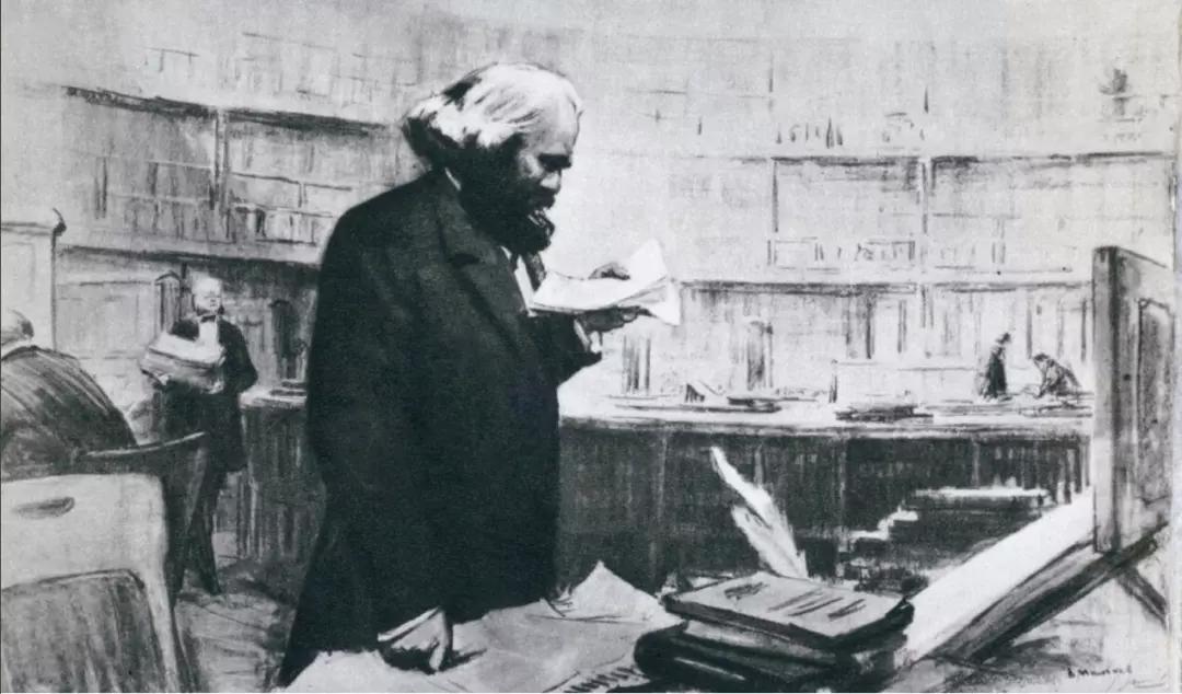 马克思勤奋,马克思平生履历