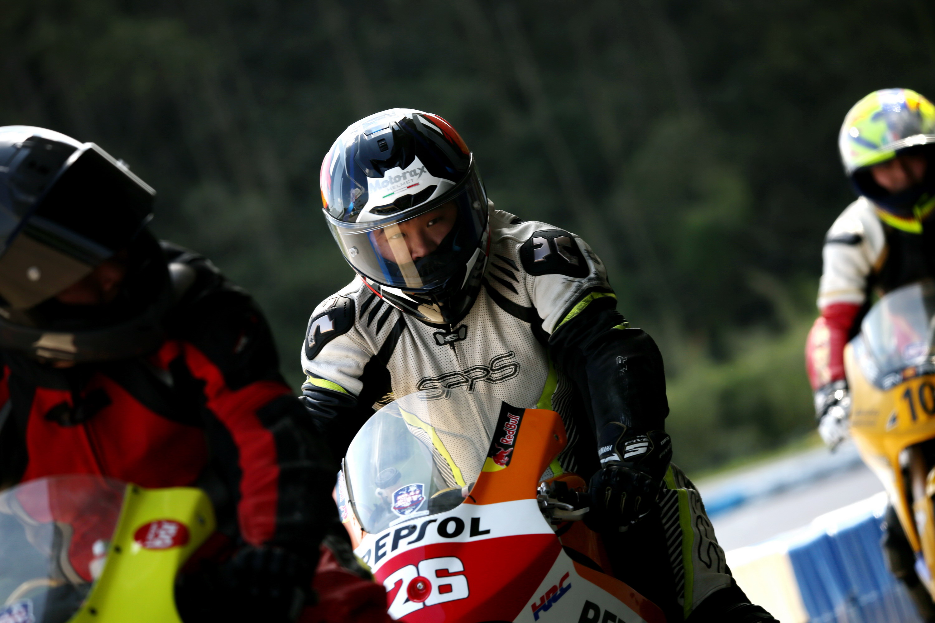 大河马赛车场试车,大河马赛车场摩托车比赛