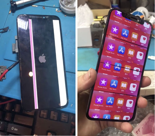 苹果x出现闪屏,苹果手机闪屏乱跳怎么解决