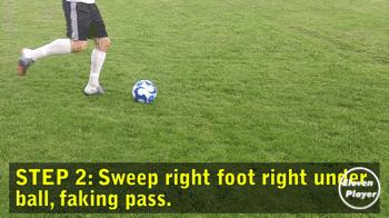 足球假动作技巧解析,足球假射变向技巧