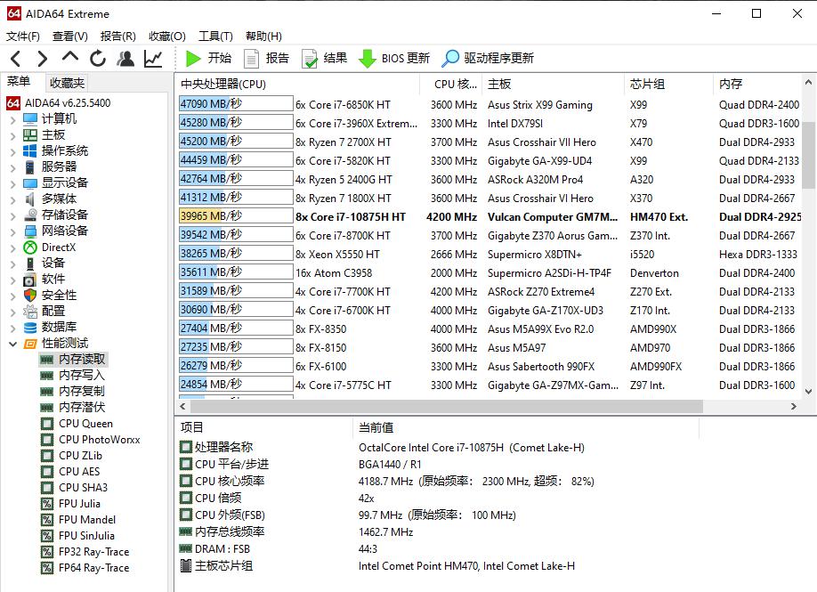 火影t6a测评13代i7,i7-10875h加rtx2070跑分