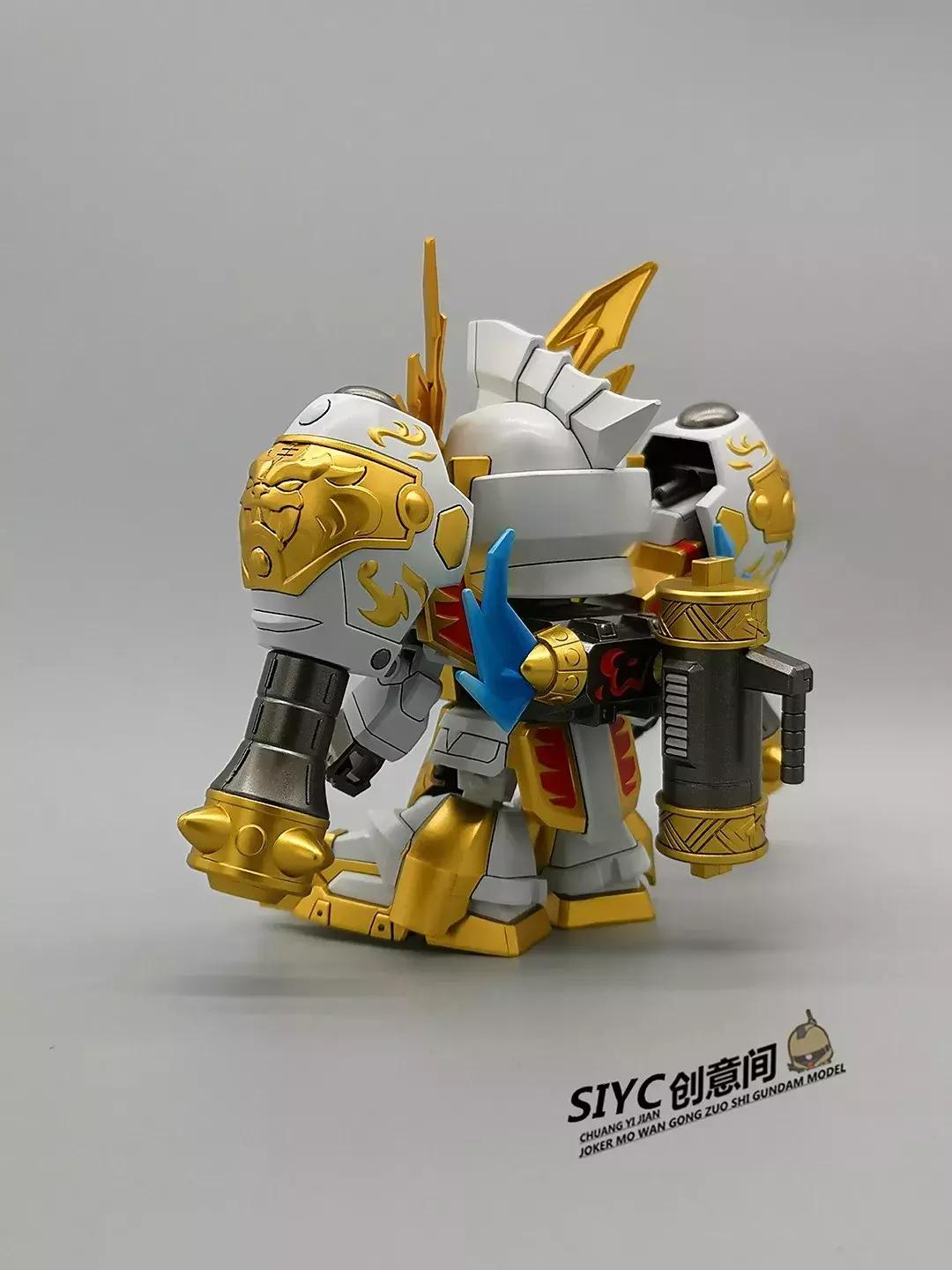 老版sd三国传高达模型视频,sd高达三国传孙权模型