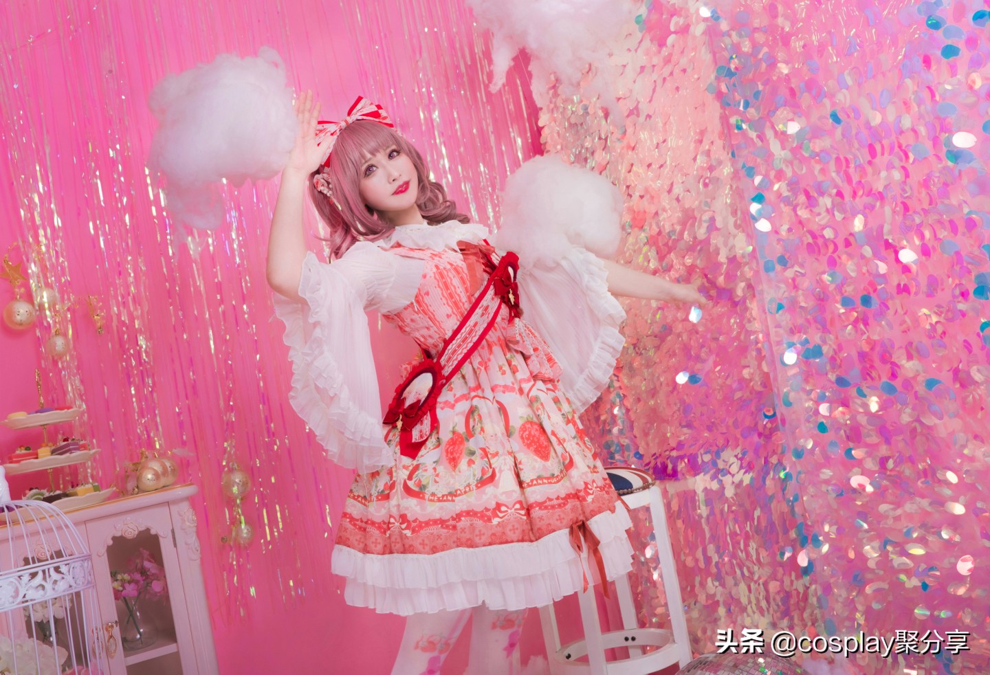 春季lolita紫色,lolita华丽夏季